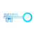 key-with-inscription-success-blue-background